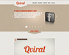 Qviral, hemsida