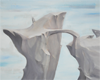 "Windy hills" - oljemålning