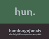 "Hun" - mitt typsnitt